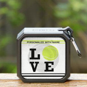 Love Tennis Ball Personalize Bluetooth Speaker
