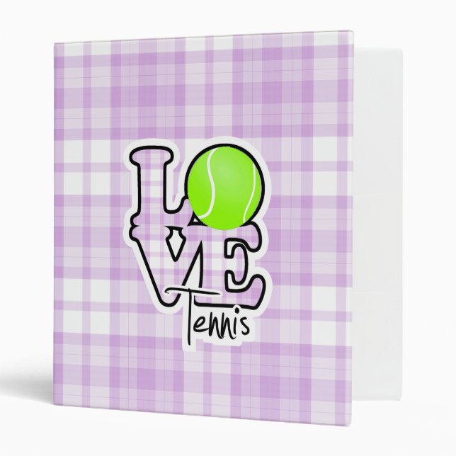 Love Tennis Binder (Front/Inside)