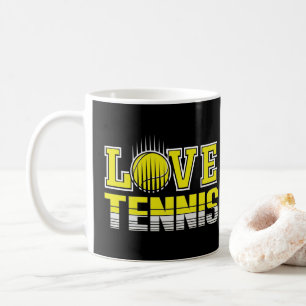 Love Tennis  Coffee Mug