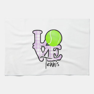 Love Tennis Kitchen Towel