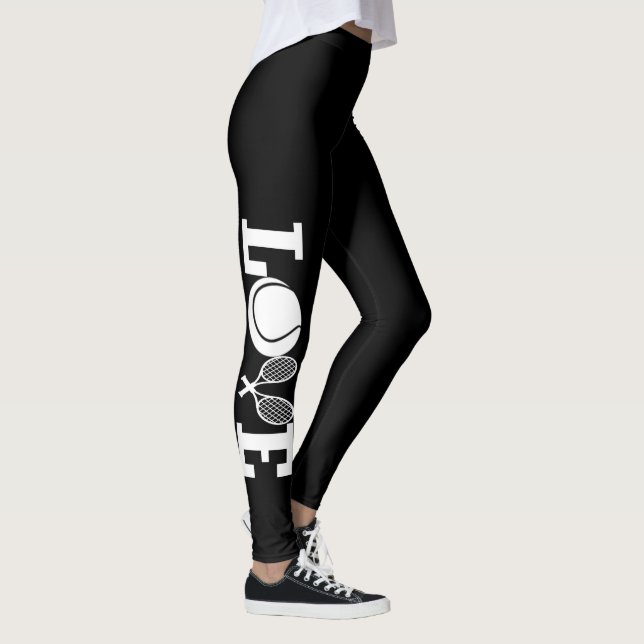 LOVE TENNIS LEGGINGS (Right)