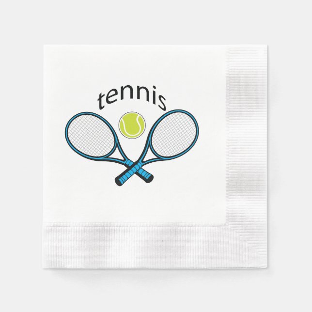 Love tennis napkins (Front)