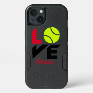 Love tennis iPhone 13 case