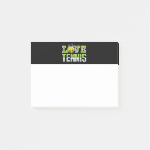 Love Tennis  Post-it Notes