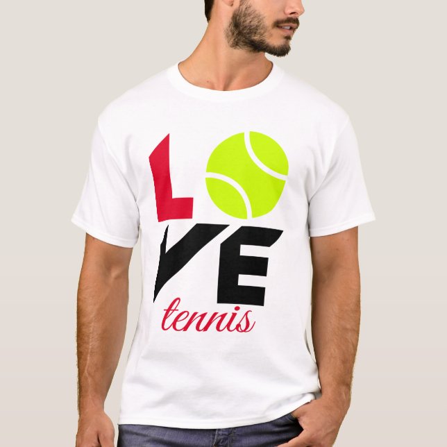 Love tennis T-Shirt (Front)