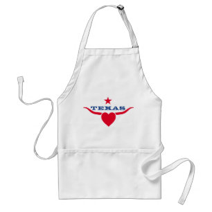 Love Texas Adult Apron