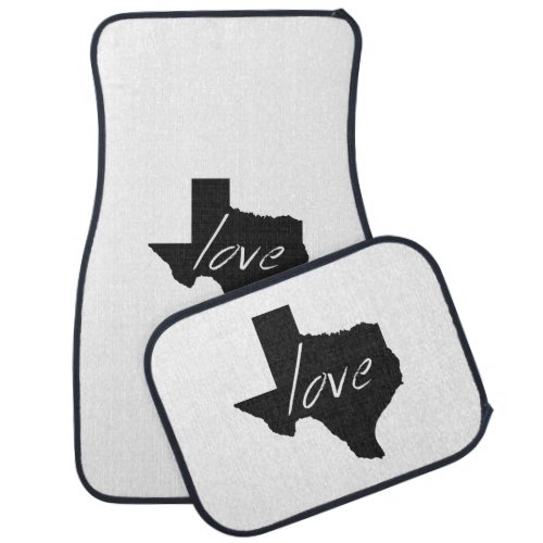 Love Texas Car Mat