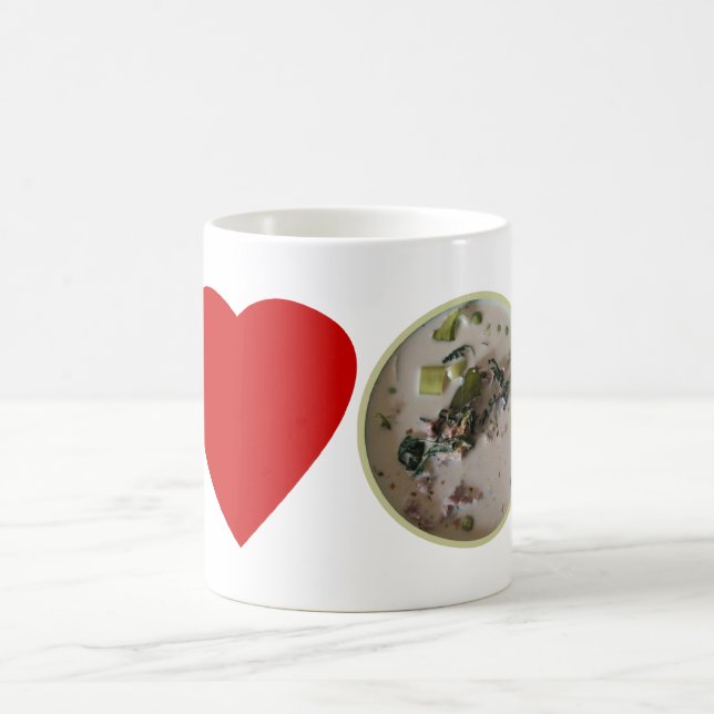 Love Thai Green Curry ... Thailand Street Food Coffee Mug (Center)