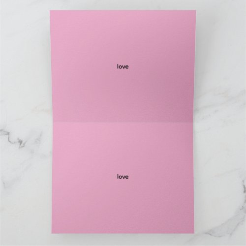 love thank you card