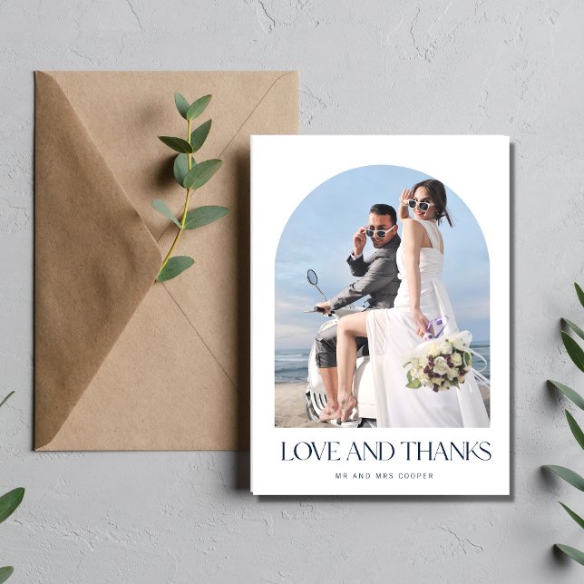 Love Thanks Arch Photo Wedding Thank You  (Creator Uploaded)