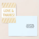[ Thumbnail: "Love & Thanks!" Greeting Card ]