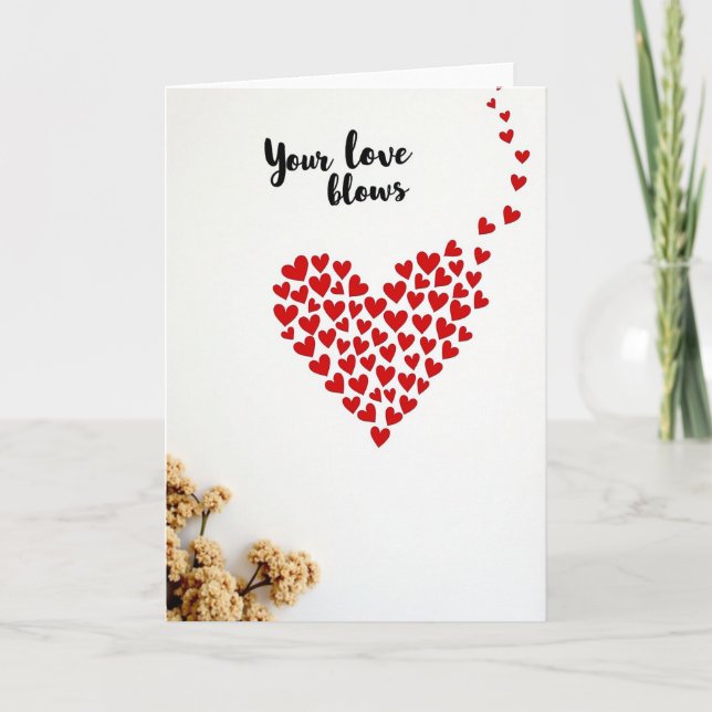 Love That Blows My Mind Card (Front)