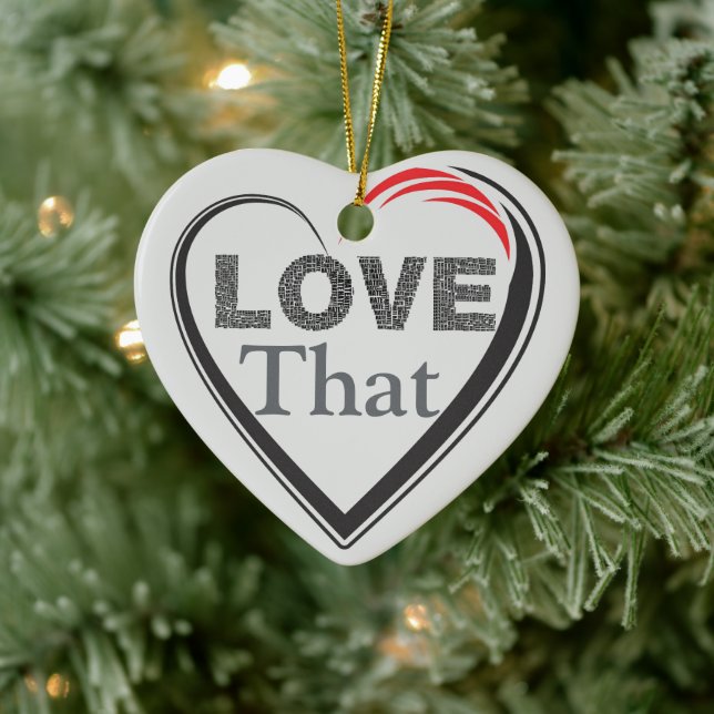 Love That Ceramic Ornament (Tree)