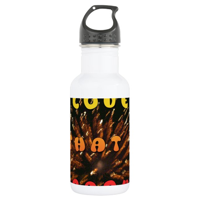 lOVE THAT SPARKS hAKUNA mATATA SPARKING.png Water Bottle (Front)