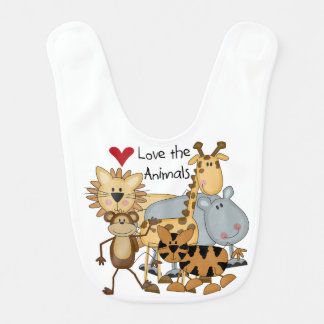 Love the Animals Bib