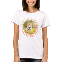 Love the Animals Love the Planet corgi