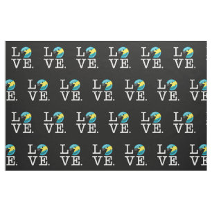 Love the Bahamas Island Pride Fabric