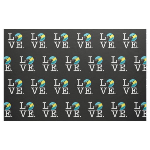 Love the Bahamas Island Pride Fabric