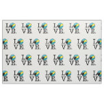 Love the Bahamas Island Pride Fabric