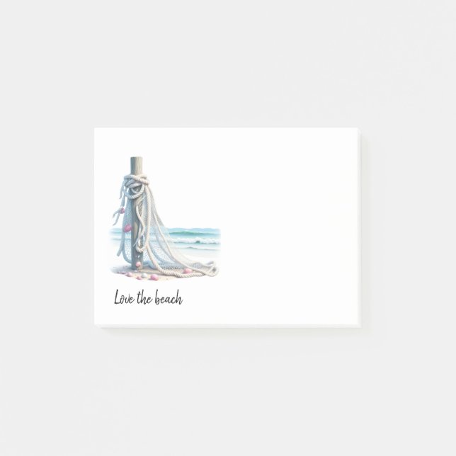 Love the beach post-it notes (Front)