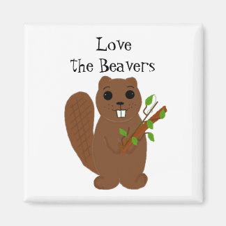 Love the Beavers Magnet