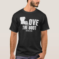 Love The Boot Funny Louisiana State