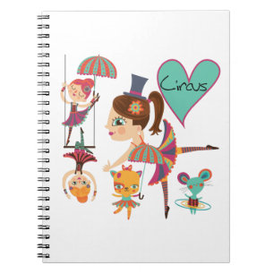 Love the Circus Notebook Journal