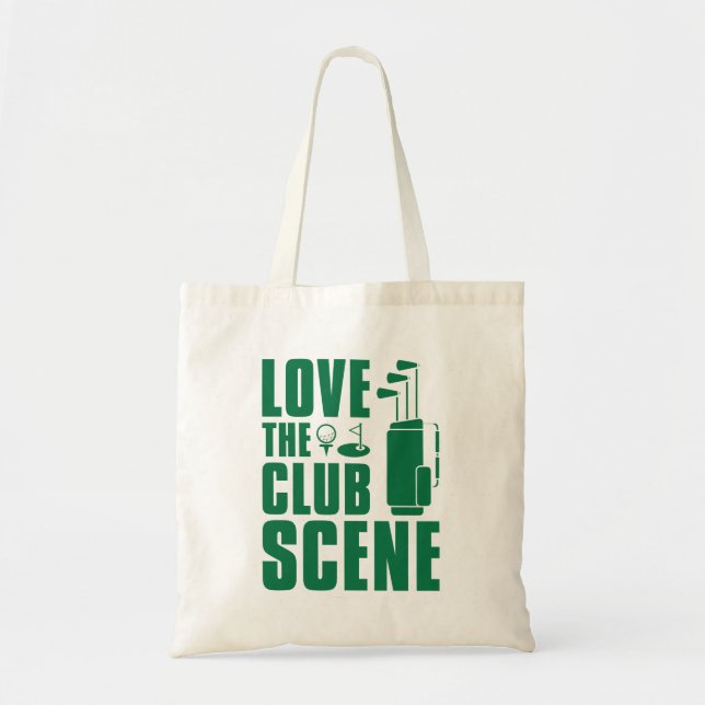 Love The Club Scene Tote Bag (Front)