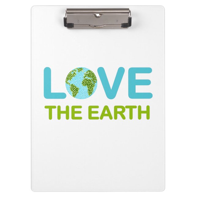 Love the Earth Earth Day Clipboard (Front)