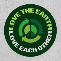 Love the Earth Environmental Awareness Green Patch