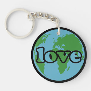 Love the Earth Keychain