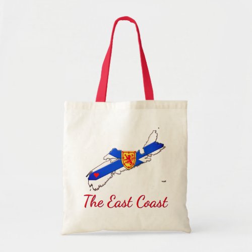 Love The East Coast Nova Scotia tote bag
