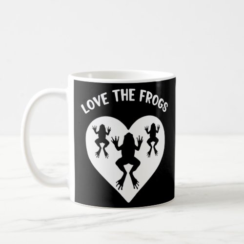 Love The Frogs Design For Frog Toad Fans  Coffee Mug