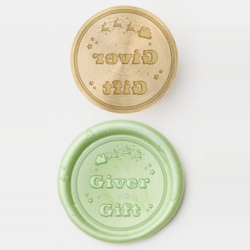 Love the Giver more than the Gift Christmas Quote Wax Seal Stamp