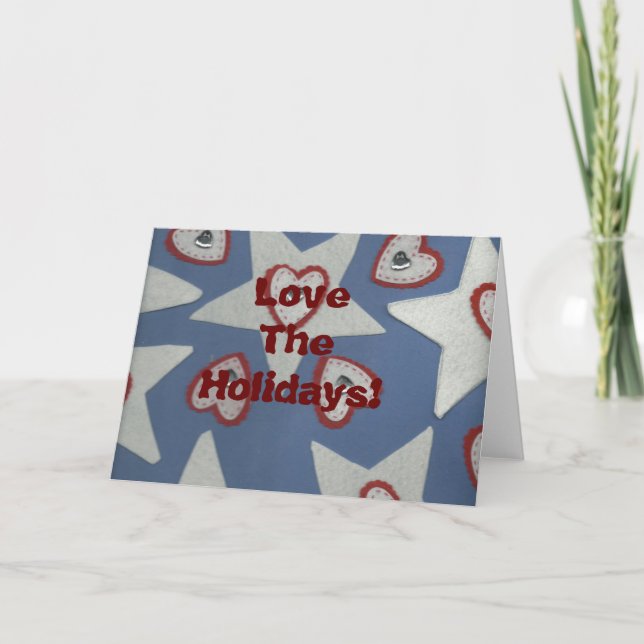 Love The Holidays! Card (Front)