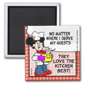 Love The Kitchen Best Magnet