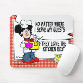 Love The Kitchen Best Mouse Pad (With Mouse)