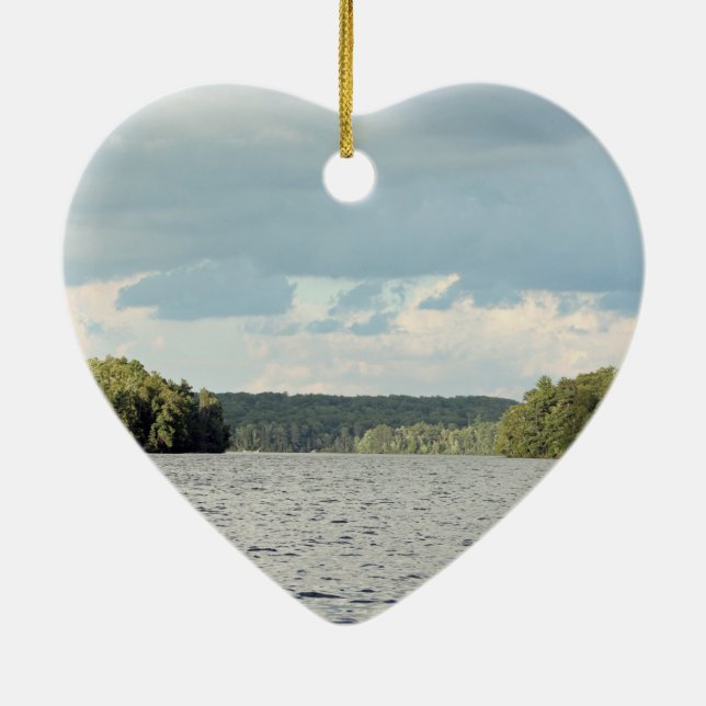 Love the Lake Ornament (Back)