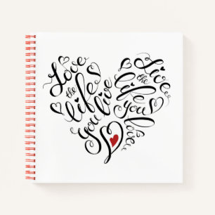 Love The Life You Live Notebook