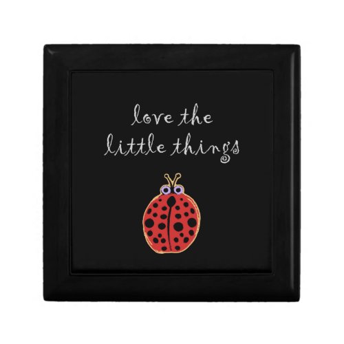 Love the Little Things Ladybug Gift Box
