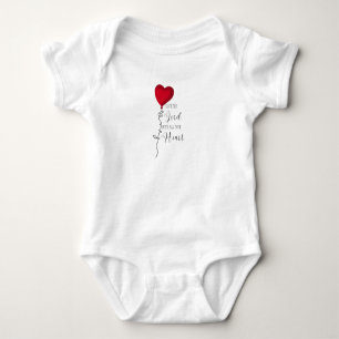 Love the Lord & Heart Balloon Baby Bodysuit
