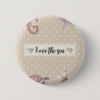Love the Ocean Button
