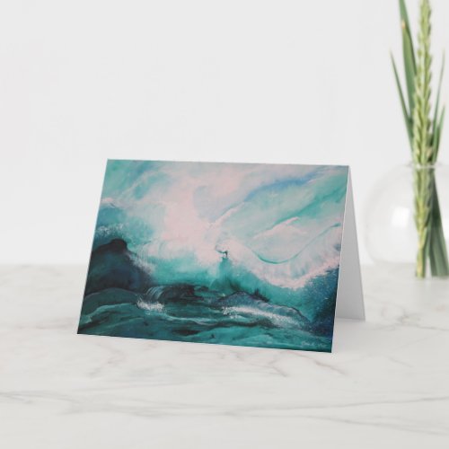 Love the ocean _ Greeting card