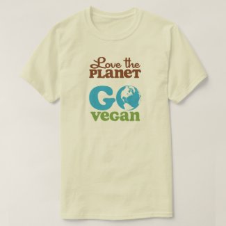 Love the Planet Go Vegan T-Shirt