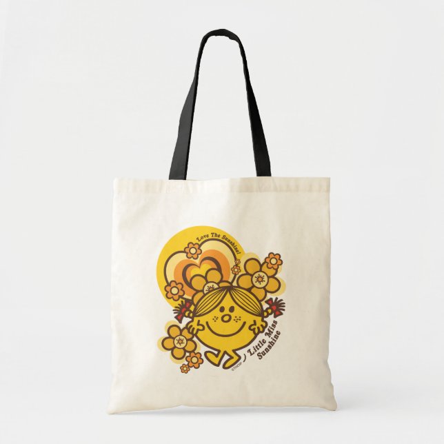 Love The Sunshine | Flowers & Color Tote Bag (Front)