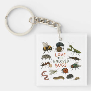 Love the Unloved Bugs Keychain