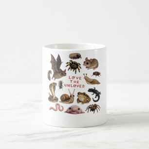 Love The Unloved , Cute Weird Animal Tee, Retro Coffee Mug