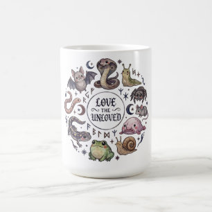 Love The Unloved Retro Entomology , Cute Weird Coffee Mug