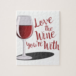 Love The Wine Jigsaw Puzzle