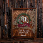 Love the Wine Shadow Box with Cork Screw Opener<br><div class="desc">Listing includes shadow box (as shown), cork screw (as shown) and hardware to mount box on wall (if desired). Personalized wine cork shadow box with free stainless steel cork screw. Cork screw attached to box with magnets embedded into the wood. Easy to remove… never loose your cork screw again!This collection...</div>